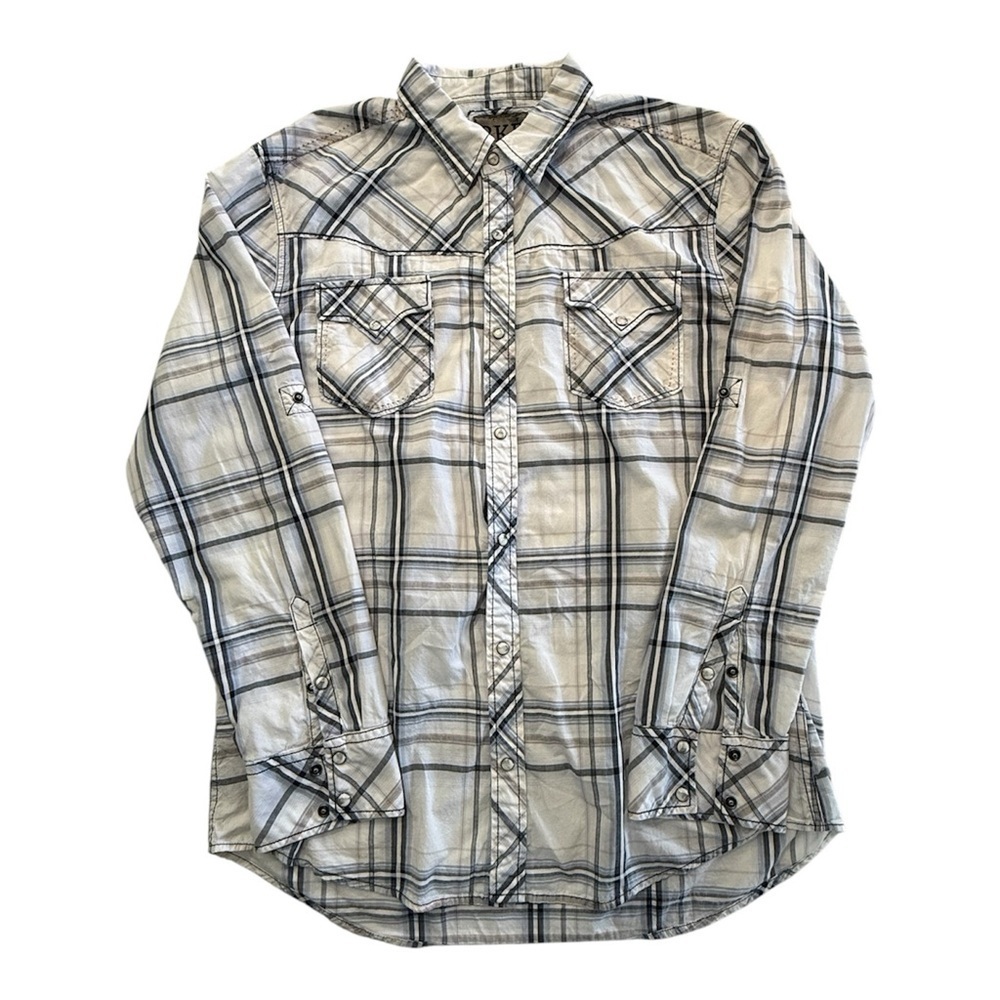 Buckle BKE Pearl Snap Western Shirt Size XL